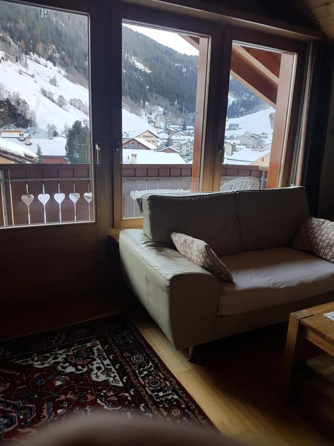 Dachwohnung Unterem Hoereli Vals Exteriér fotografie