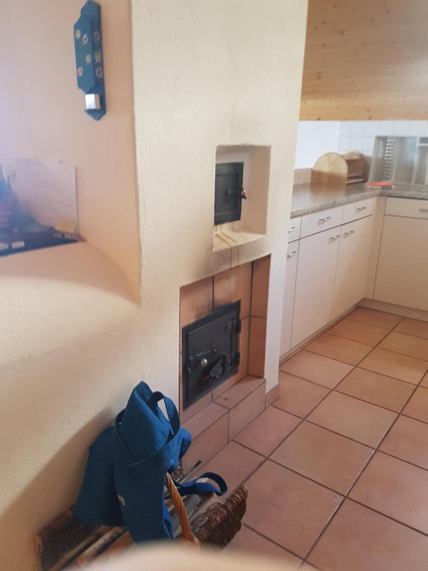 Dachwohnung Unterem Hoereli Vals Exteriér fotografie