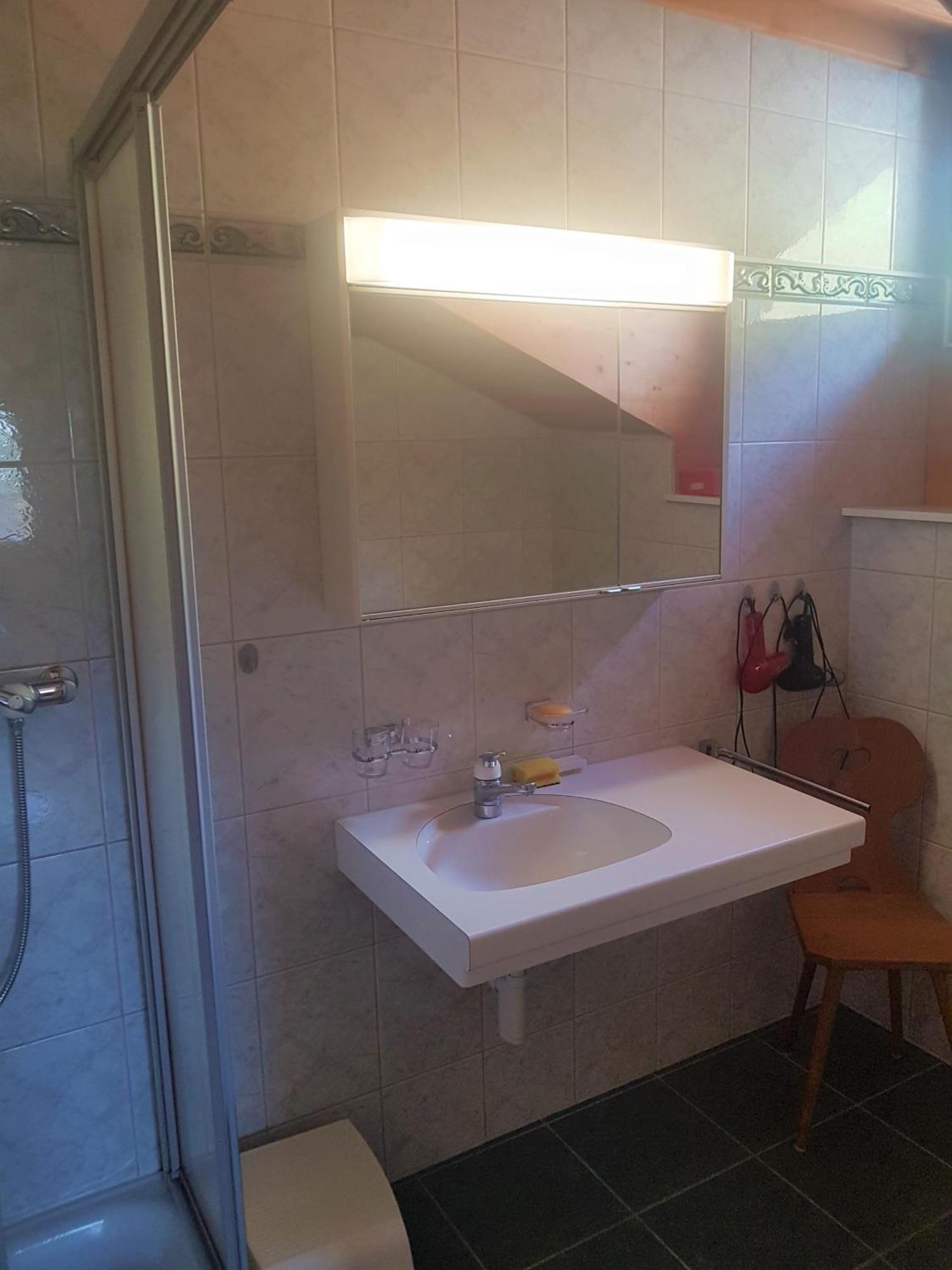 Dachwohnung Unterem Hoereli Vals Exteriér fotografie